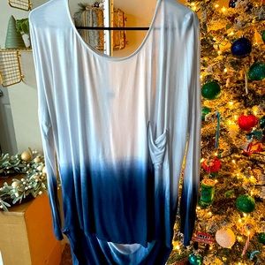 Boutique Drapey Tye Dye Top